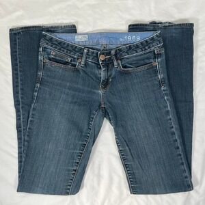 y2k Gap 1969 Mid Wash Bootcut Flared Denim Jeans